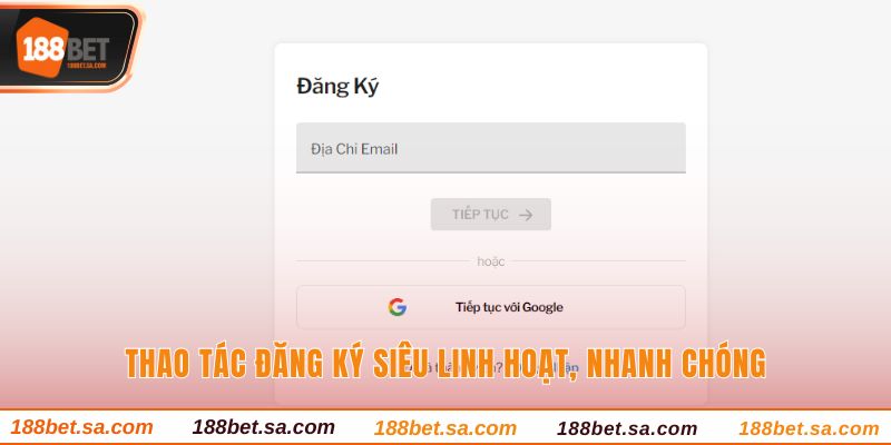 TRANG CHỦ 50 Thao tác đăng ký siêu linh hoạt, nhanh chóng